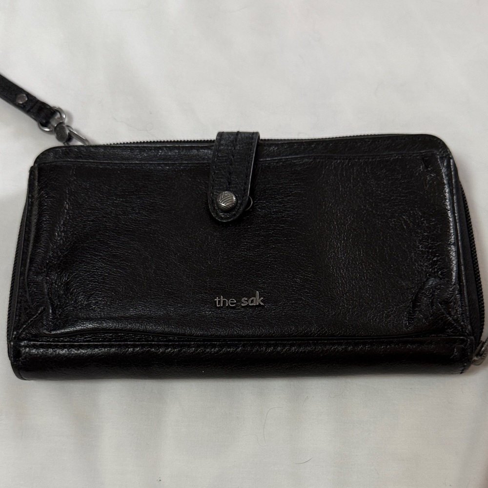 The Sak Black Leather Wallet